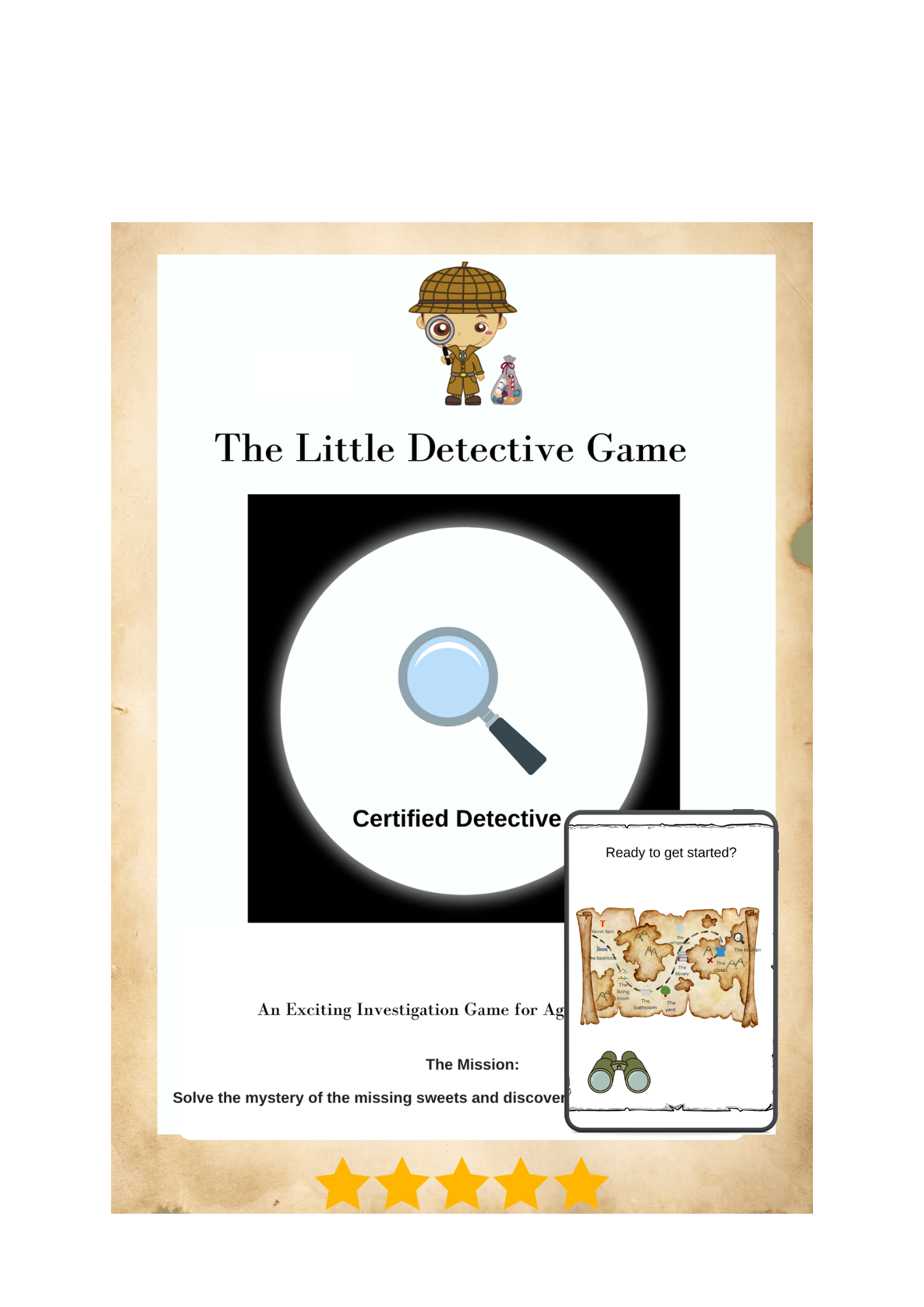 The little detective game