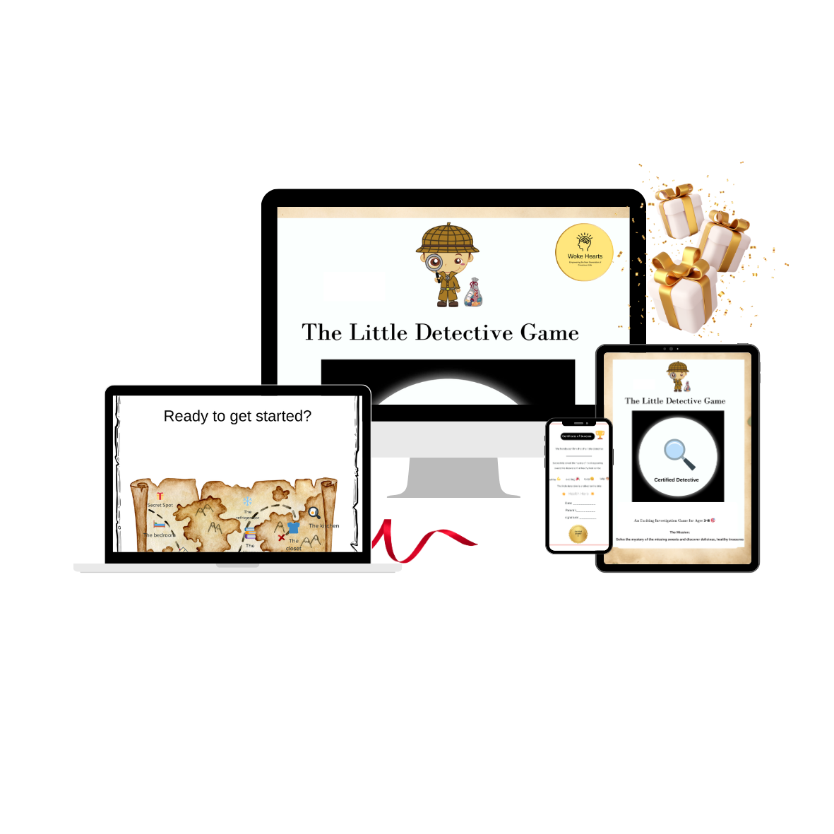 The little detective game